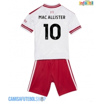Camisa de time de futebol Liverpool Alexis Mac Allister #10 Replicas 2º Equipamento Infantil 2026-27 Manga Curta (+ Calças curtas)